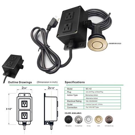 air button stainless steel cover box|Universal Dual Outlet Air Switch Control Box with .